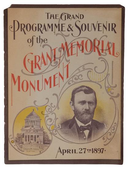 Appraisal: PRESIDENTS - GRANT Ulysses S Union Campaign Badge booklet and