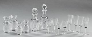 Appraisal: Group of Fourteen Pieces of Waterford Crystal t Group of