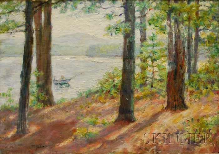 Appraisal: Mary Bacon Jones American - Island Pond Hampstead New Hampshire