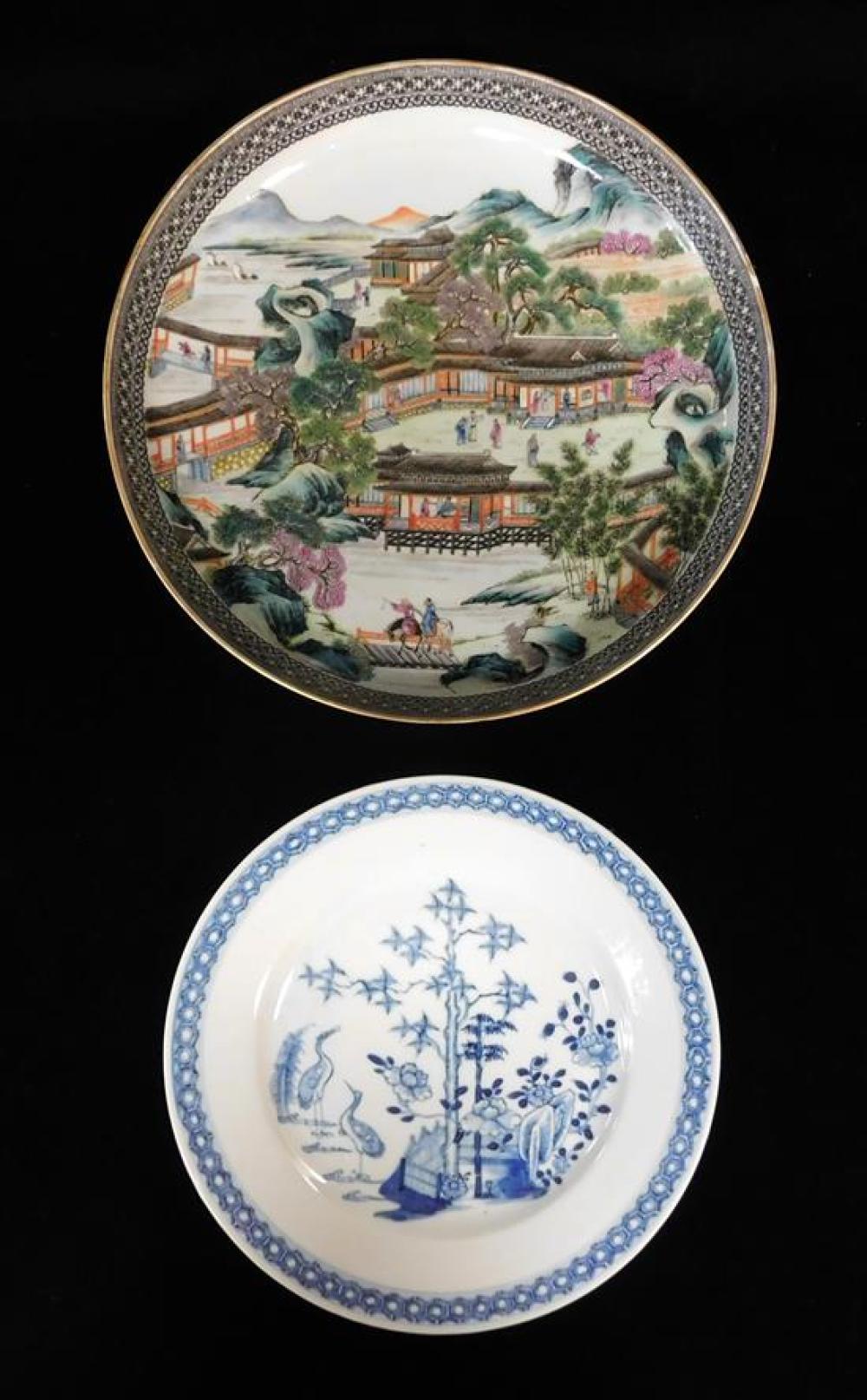 Appraisal: ASIAN Two pieces of Chinese ceramics including th early th