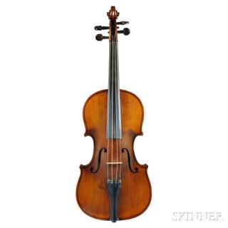 Appraisal: German Violin Wilhelm Duerer Eisleben bearing the maker's label length