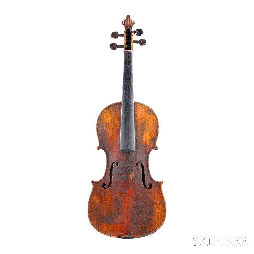 Appraisal: Violin Carlo Guiseppe Oddone Turin labeled CARLO GUISEPPE ODDONE TORINO