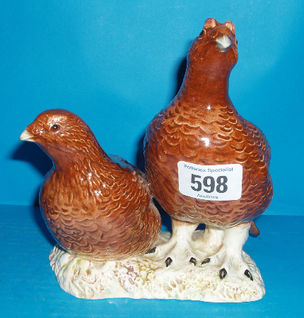 Appraisal: Pair Of Grouse