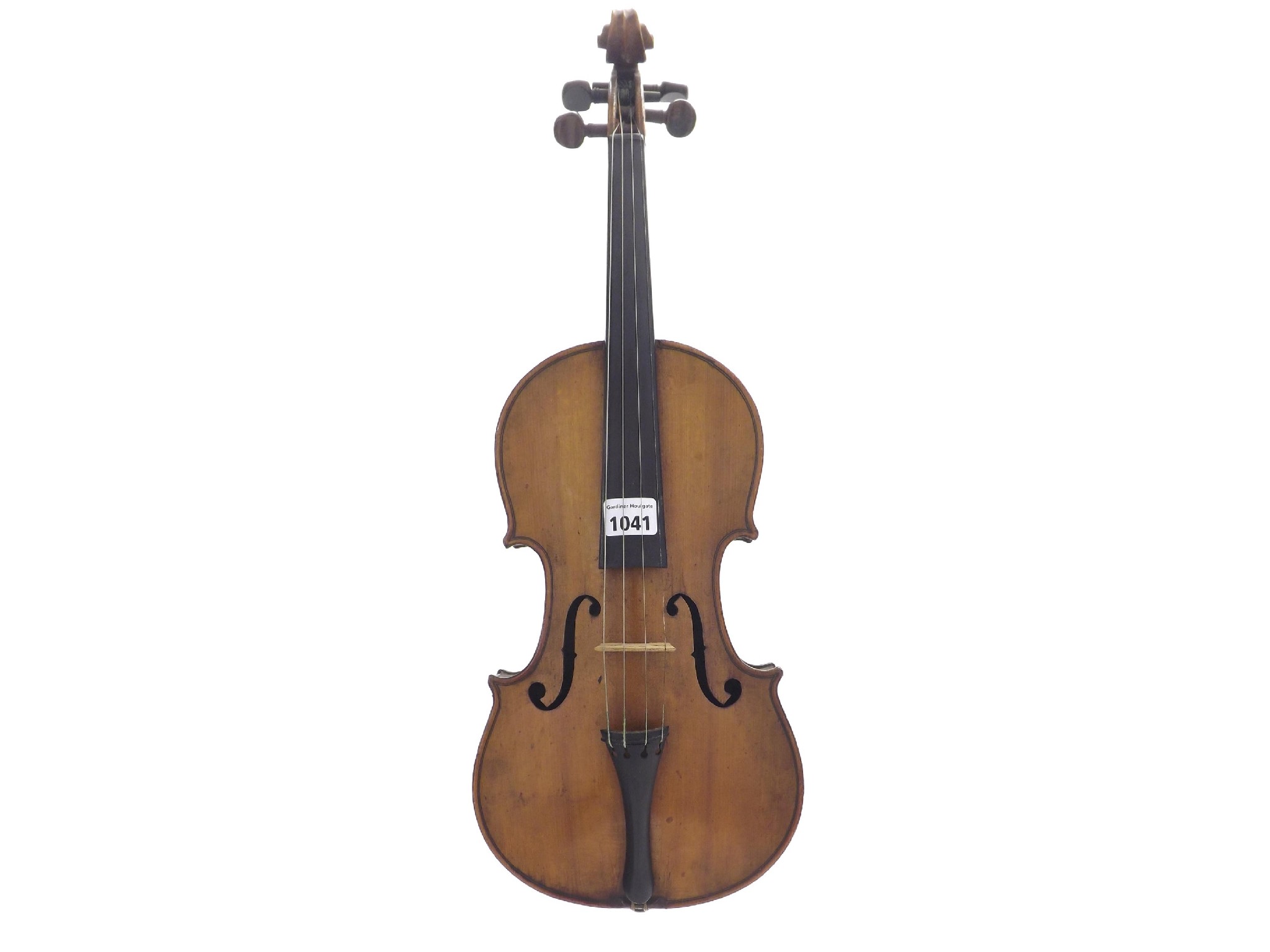 Appraisal: French violin labelled Dulcis et Fortis cm