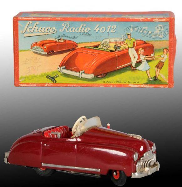 Appraisal: Schuco Radio Car Toy Description Working Includes original box When