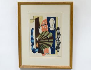 Appraisal: FERNAND LEGER French American - Untitled Signed and dated '