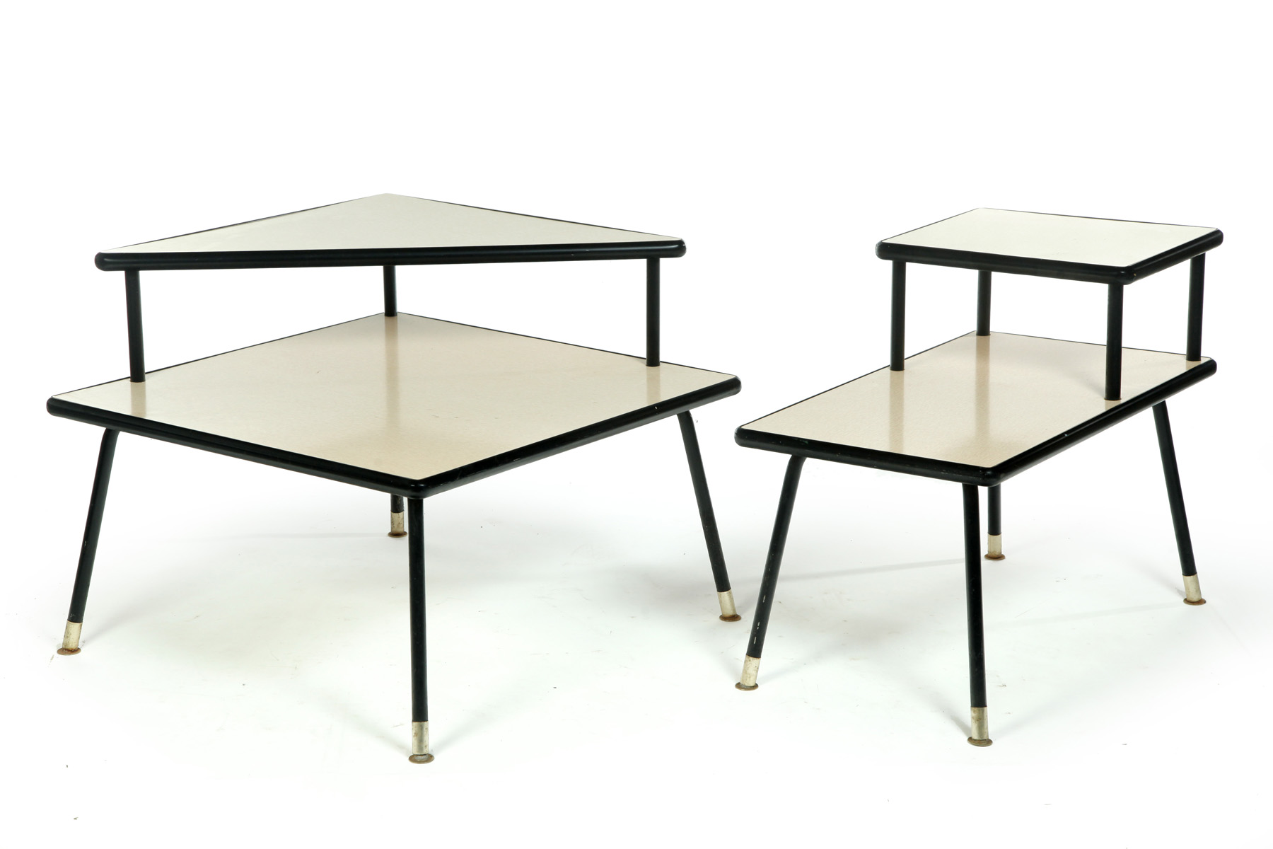 Appraisal: MATCHING MID-CENTURY COFFEE AND END TABLE BY COSCO s- s