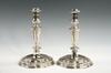 Appraisal: CANDLE STICKS - Pair of late th c early th