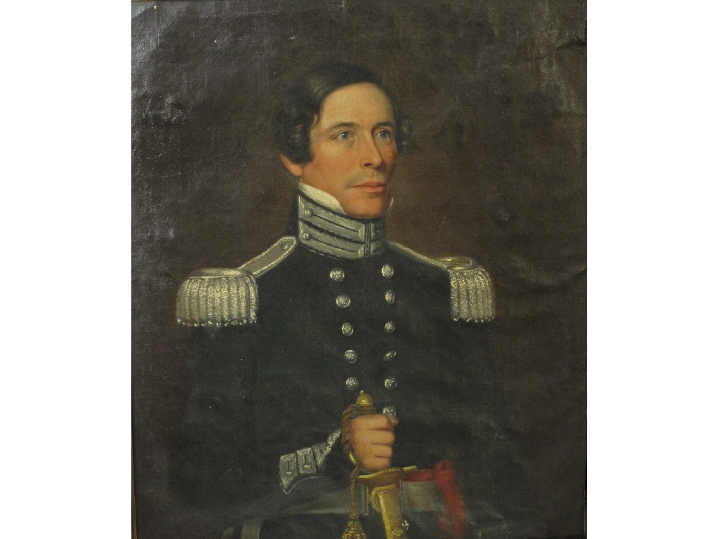 Appraisal: CHARLES V BOND AMERICAN - Portrait of General John Garland