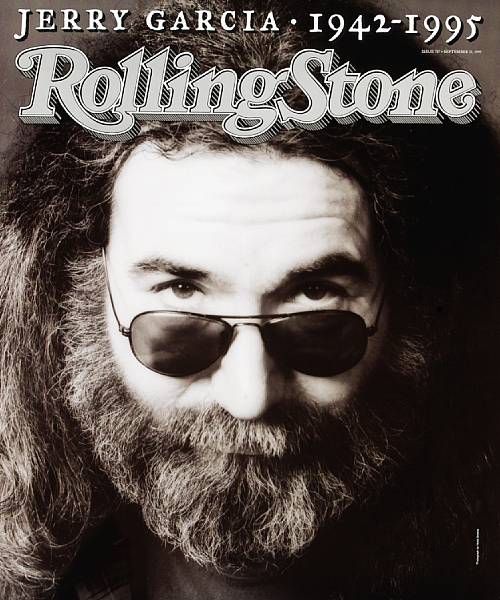 Appraisal: A poster of the cover of 'Rolling Stone' magazine commemorating