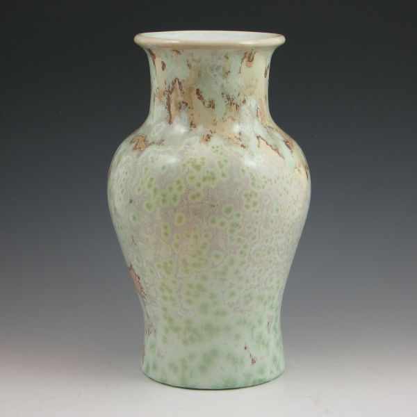 Appraisal: Excellent Pisgah Forest vase with crystalline glaze in light green