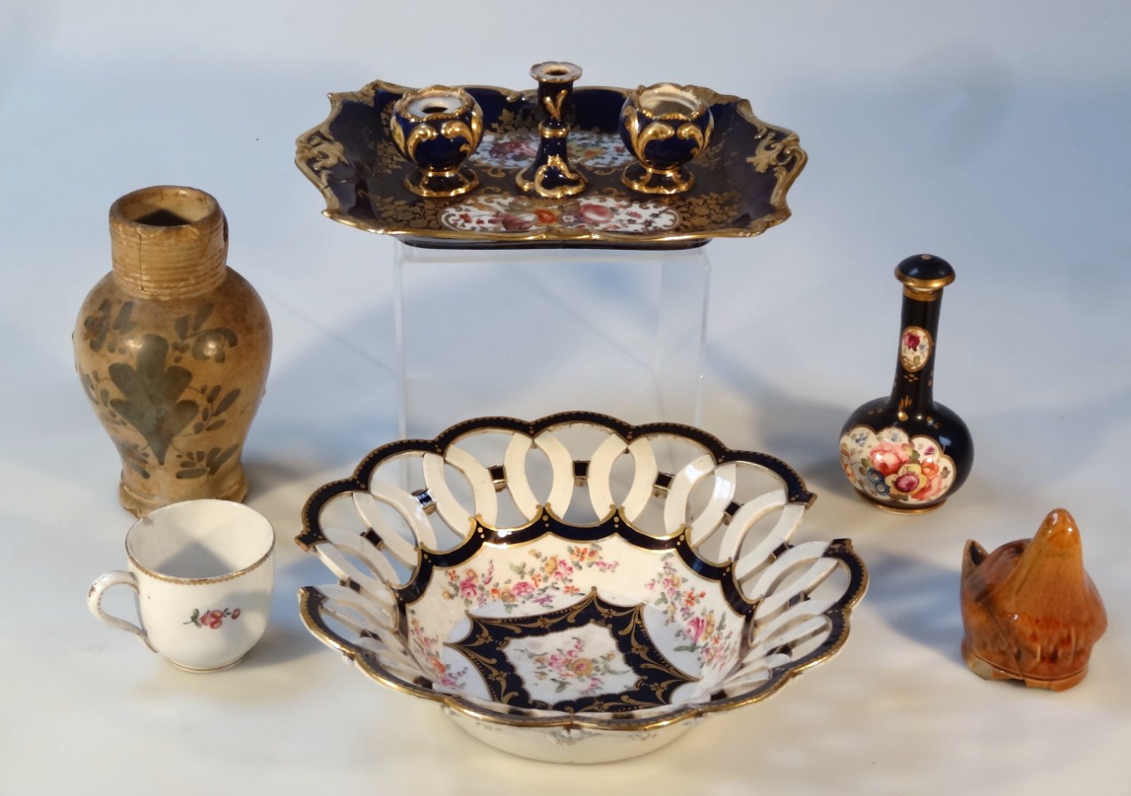 Appraisal: Various English and Continental porcelain and pottery to include a