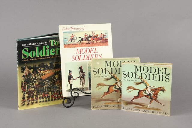 Appraisal: Lot of toy soldier books Model Soldiers by Harris copies