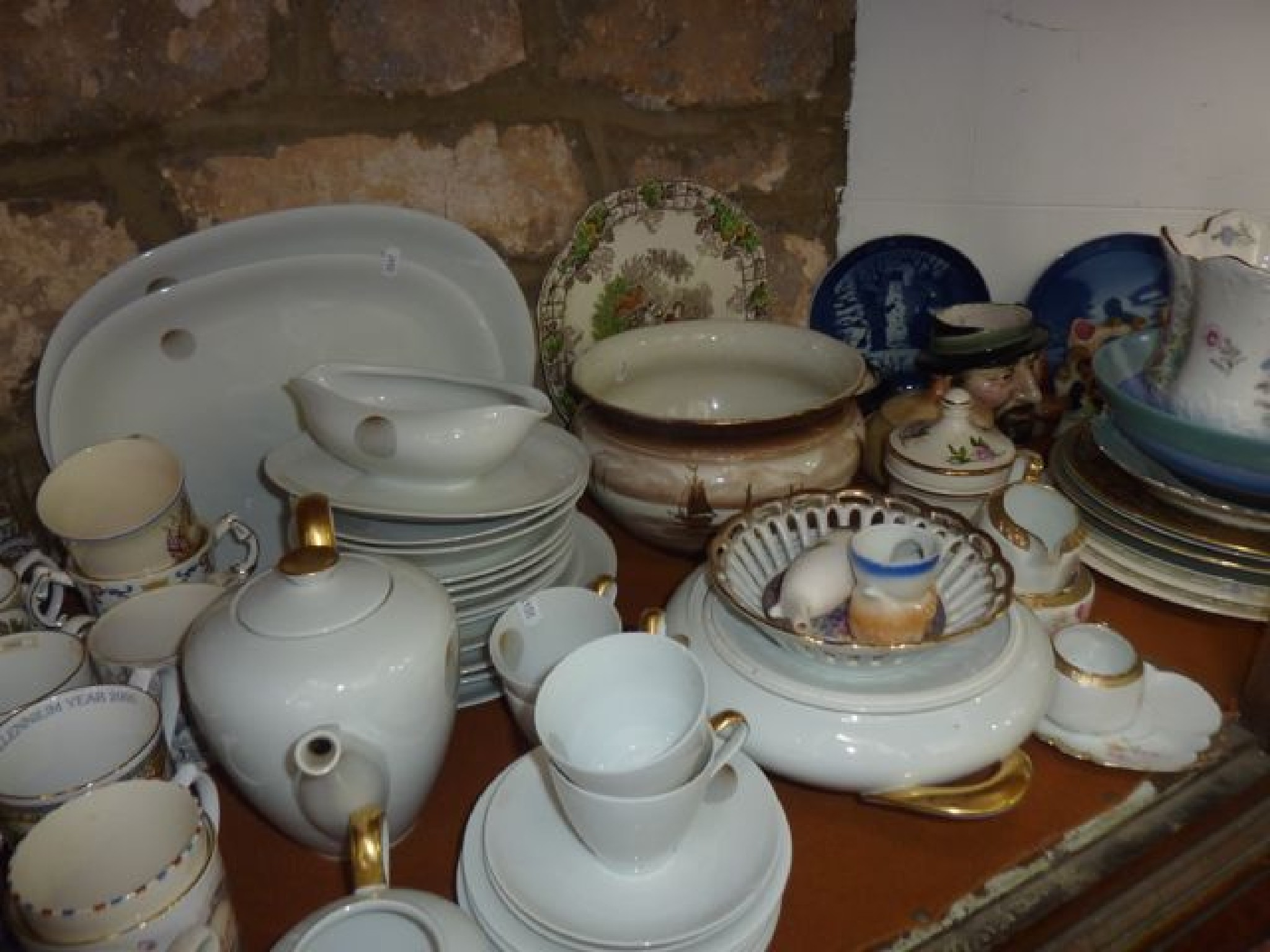 Appraisal: An extensive quantity of ceramics including German KPM wares with