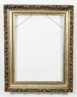 Appraisal: Carved gilt wood frame h x w Carved gilt wood