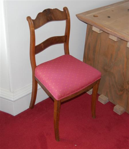 Appraisal: MATCHED SET OF NINE REGENCY MAHOGANY DINING CHAIRS EARLY TH