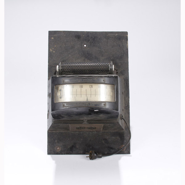 Appraisal: Antique General Electric Thomson Voltmeter Type H Patented - Mounted