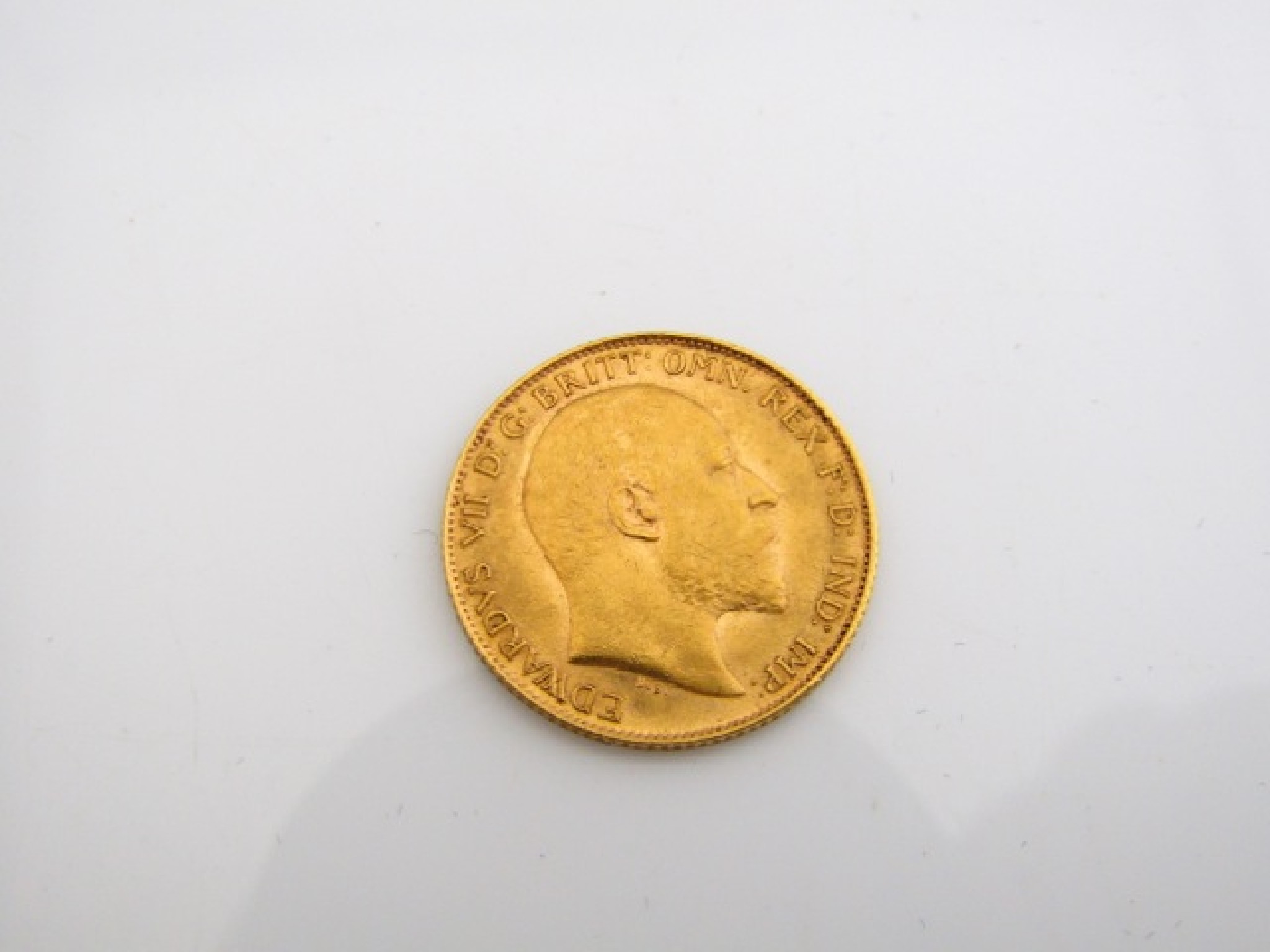 Appraisal: An Edwardian half-sovereign g