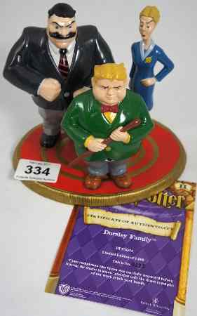 Appraisal: Royal Doulton Harry Potter Figures Dursley Family limited edition Boxed