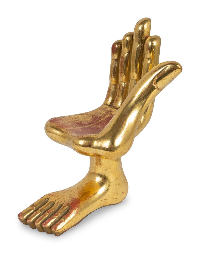 Appraisal: Pedro Freideberg Mexican b A Miniature Hand Chair Pedro Freideberg