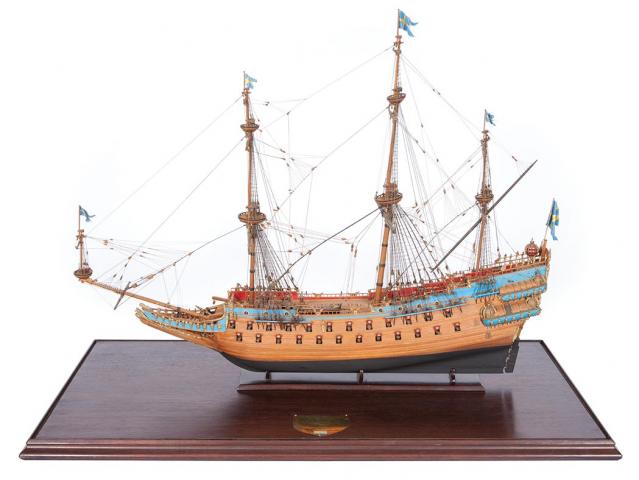 Appraisal: Model of the Swedish -Gun Ship of War Vasa by