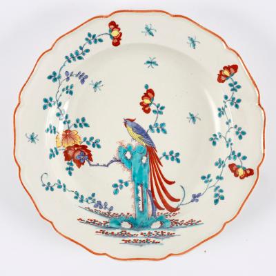 Appraisal: A Worcester Sir Joshua Reynolds pattern Kakiemon plate painted a