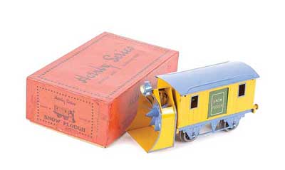 Appraisal: Hornby O Gauge Snowplough an interesting version finished in yellow