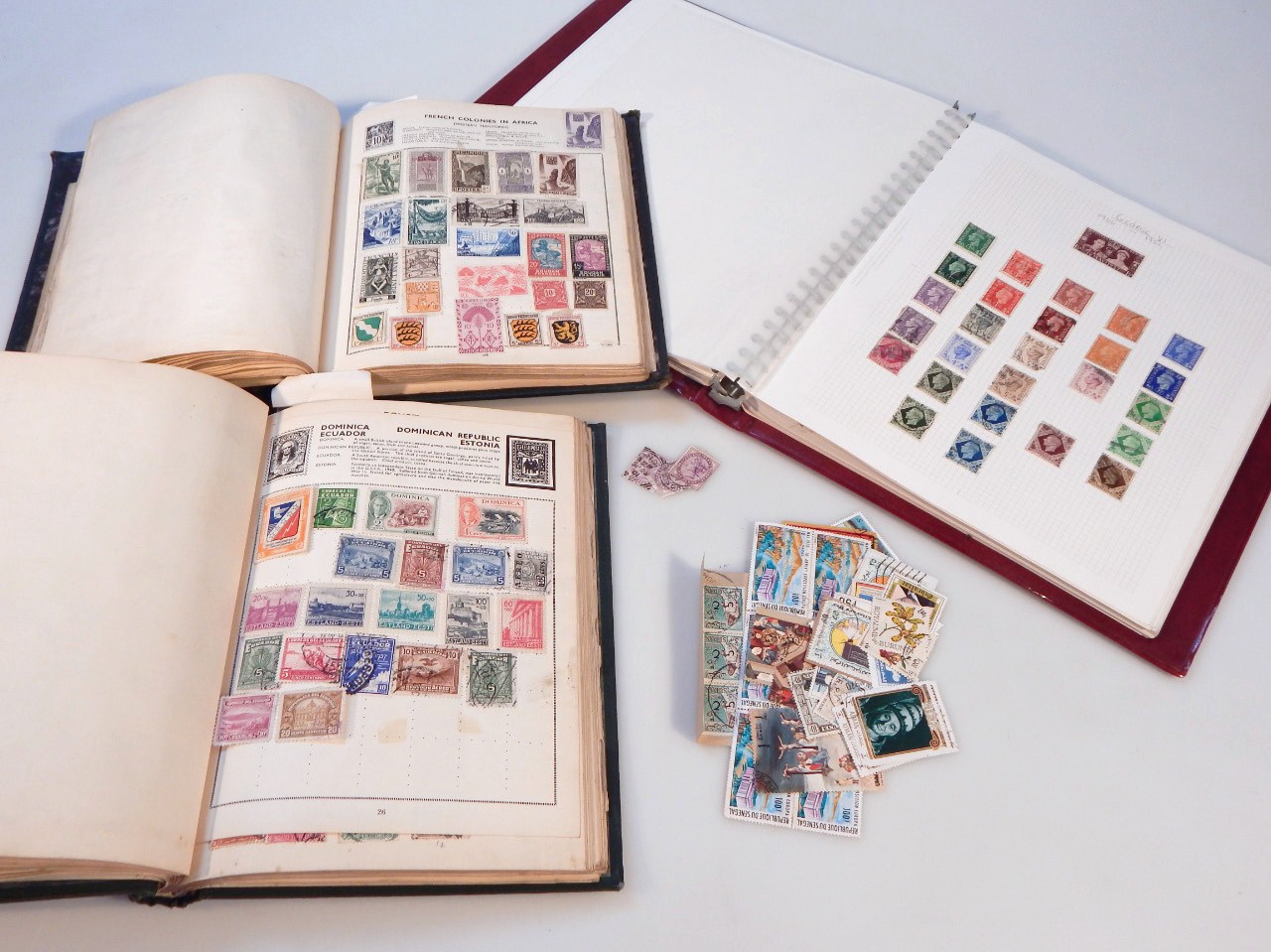 Appraisal: Various philately and stamps to include GB and world thC