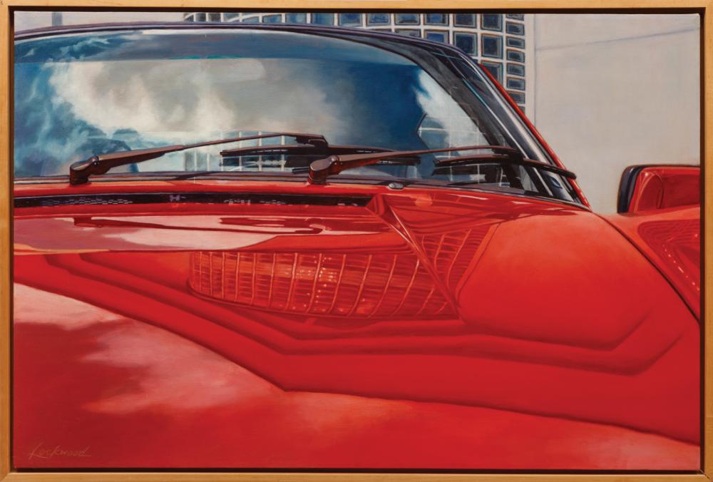 Appraisal: Lory Lockwood American New Orleans th c Red Car oil