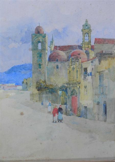 Appraisal: CHARLES JOHN WATSON BRITISH - SAN GIOVANNI DEGLI ERMITI Signed