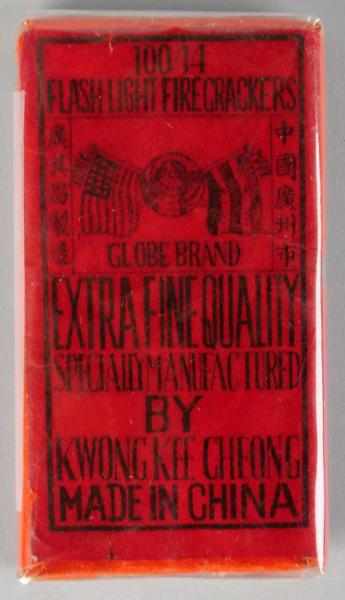 Appraisal: Globe Extra Fine Mandarin Firecrackers Class Manufactured by Kwong Kee