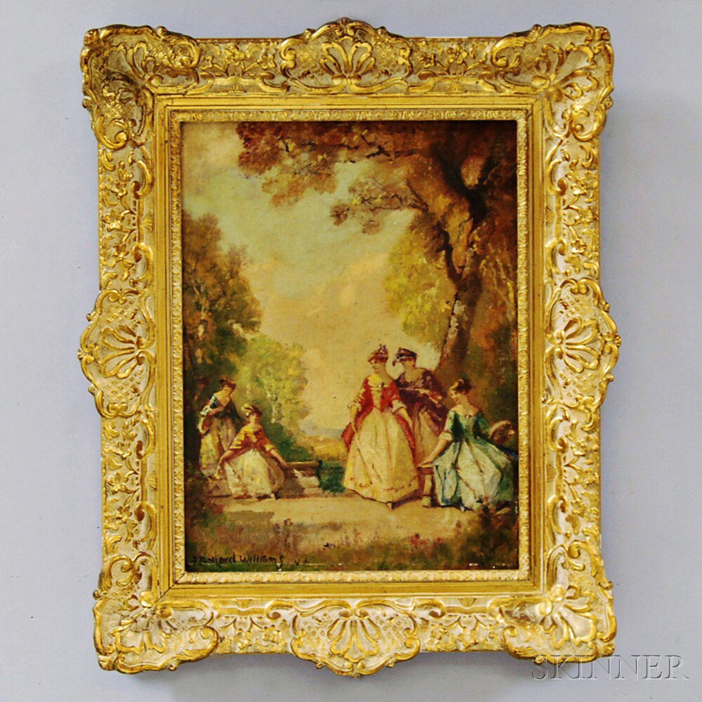 Appraisal: Frederick Ballard Williams American - The Pleasant Glade Signed l