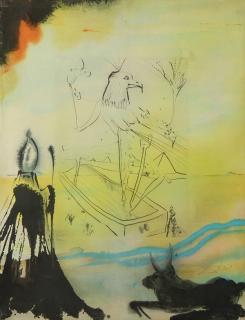 Appraisal: Print by Salvador Dali Salvador Dal Spanish - Engulfment of