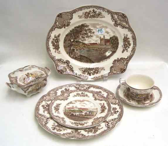 Appraisal: PIECE JOHNSON BROS CHINA SET dinner plates salad plates cereal