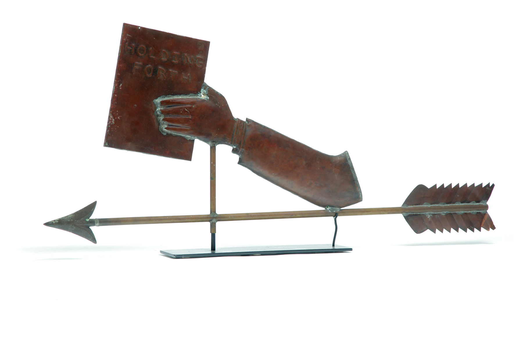 Appraisal: AMERICAN WEATHERVANE From a meeting house in Maine early th