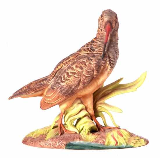 Appraisal: Boehm porcelain Woodcock figure marked on underside H '' W