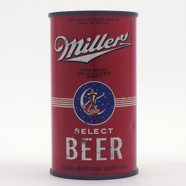 Appraisal: Miller Beer Opening Instruction Flat Top - Reference USBC -