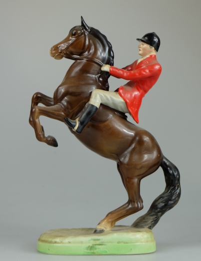 Appraisal: Beswick rearing Huntsman on horse