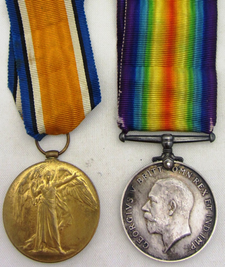 Appraisal: The - British War Medal and The - Victory Medal