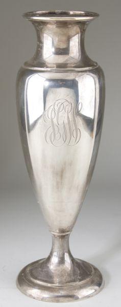 Appraisal: Dominick Haff Baluster Vase early th century having a flared