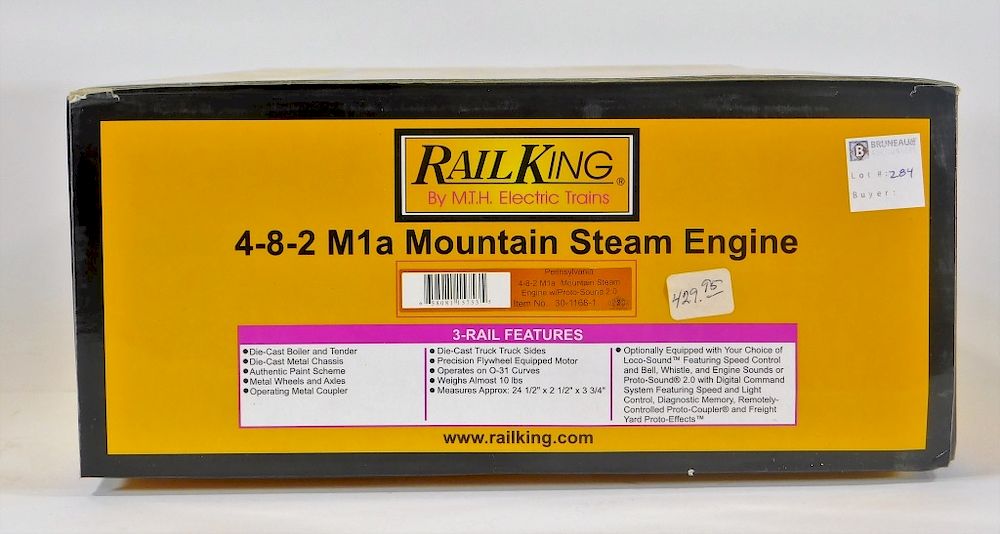 Appraisal: Rail King - - M a Mountain Steam Engine O