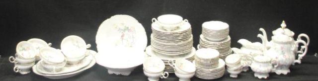 Appraisal: HUTSCHENREUTHER Porcelain Service From a Riverdale NY estate