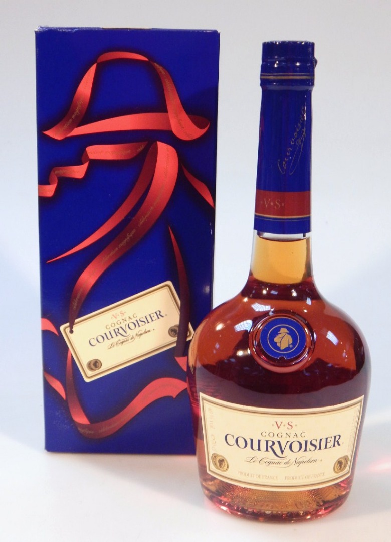 Appraisal: A boxed bottle of V S Cognac Courvoisier Napoleon cl