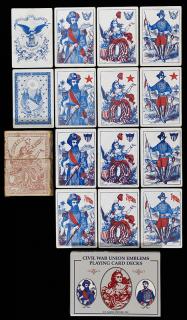 Appraisal: American Card Co Union Playing Cards New York OB top