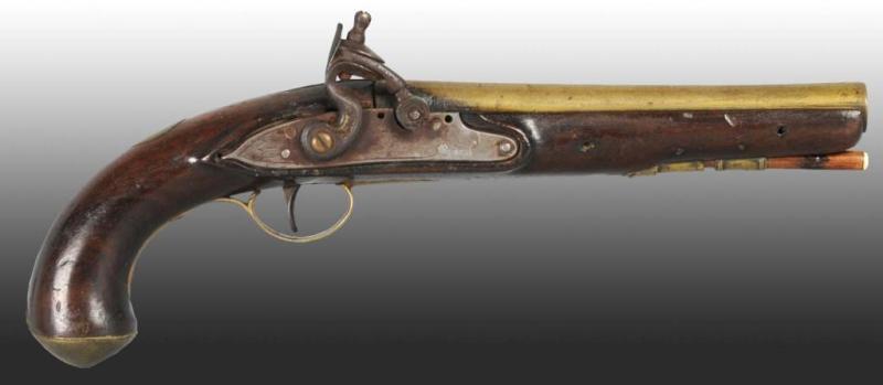 Appraisal: English Trade Pistol Description Circa to Converted to percussion with