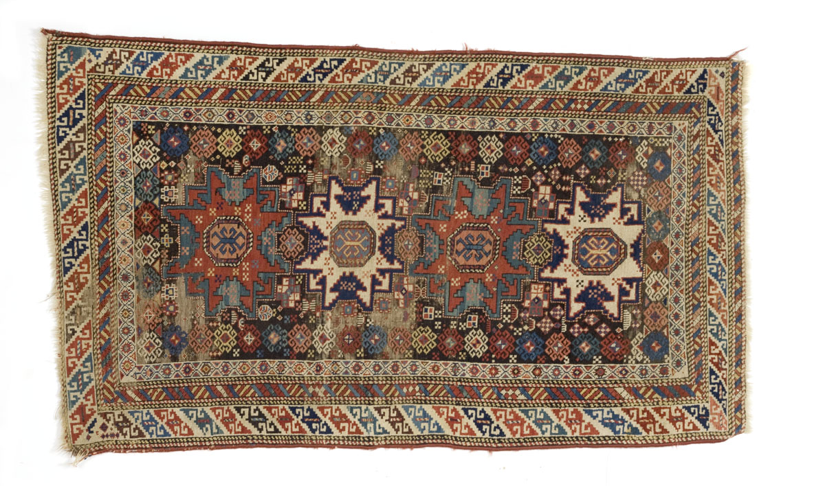 Appraisal: SHIRVAN LESGHI RUG EAST CAUCASUS LATE TH CENTURY The partially