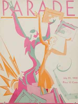 Appraisal: A Parade Magazine Cover Designed by Joseph Jicha American -