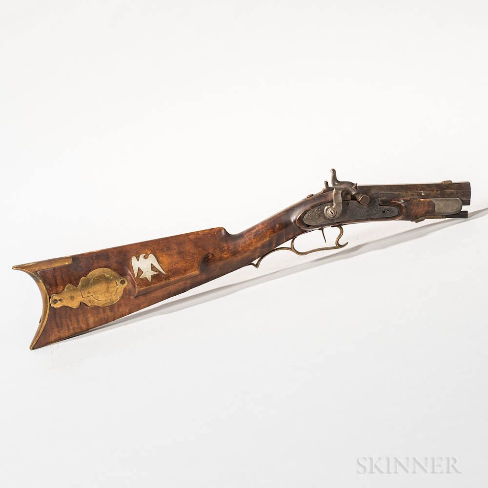 Appraisal: Short Barrel Pennsylvania-style Rifle Blanket Gun Short Barrel Pennsylvania-style Rifle