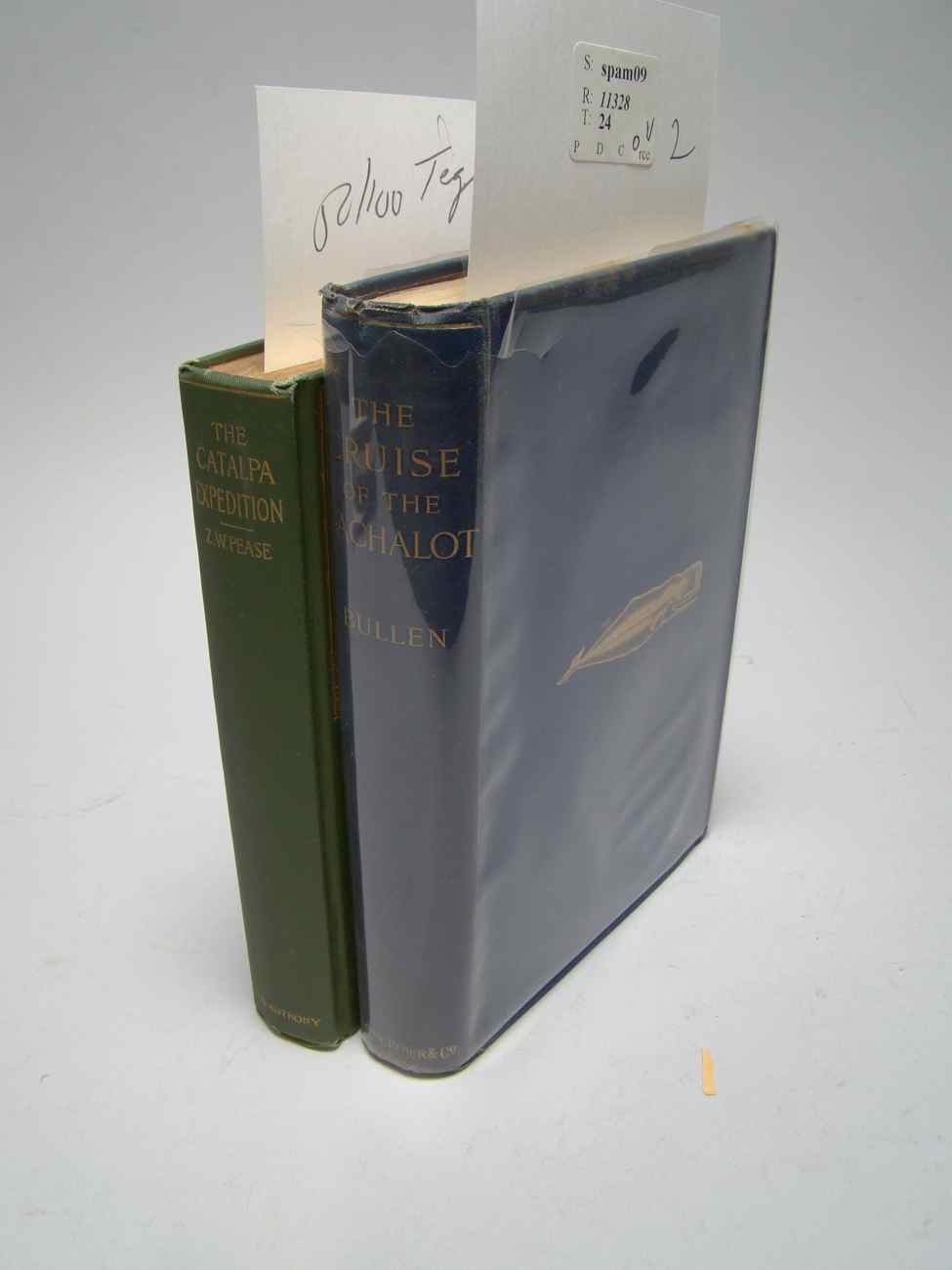 Appraisal: WHALING Two books Pease Z W The Catalpa Expedition New