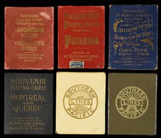 Appraisal: Six Souvenir Decks Includes Montreal and Quebec Canadian Playing Card